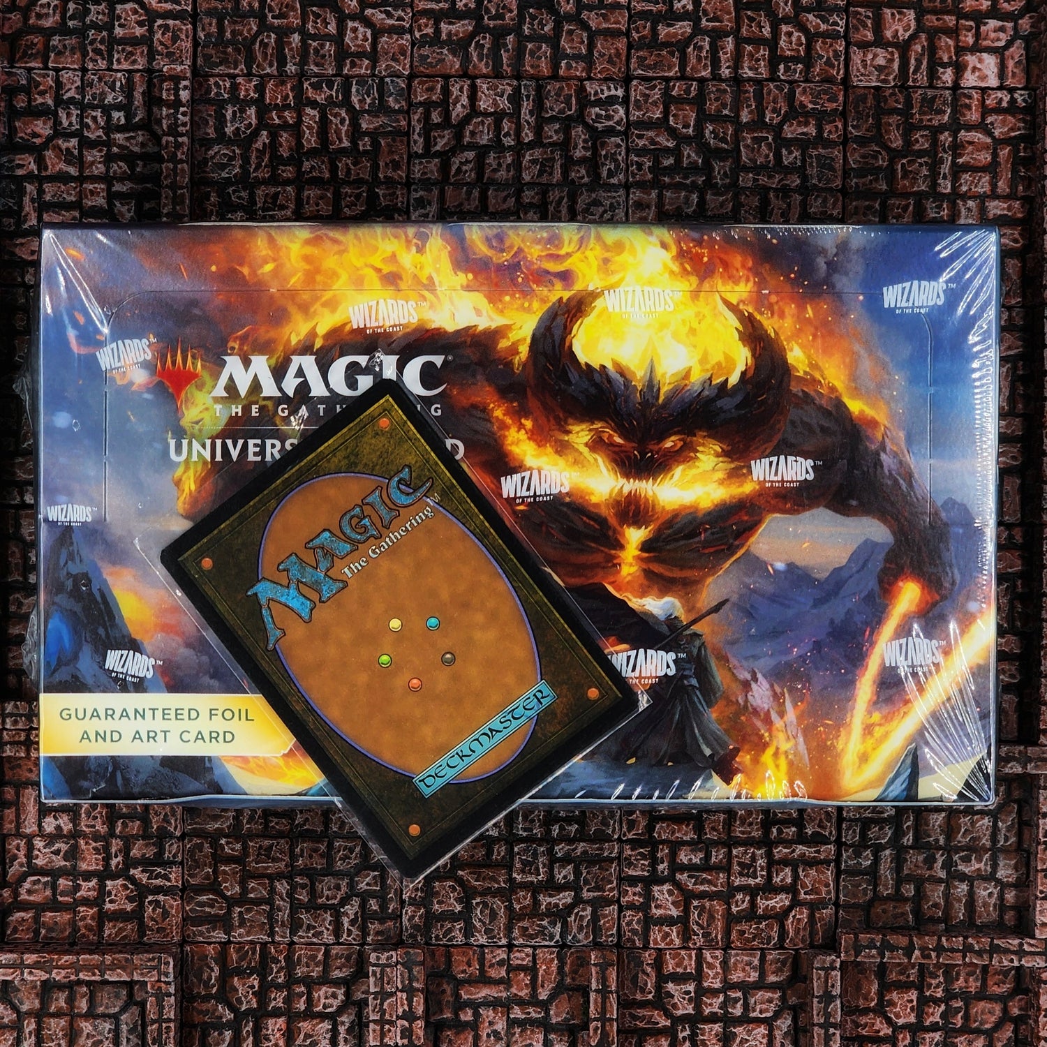 Sealed booster boxes and vintage trading cards including Magic The Gathering, Pokemon, and Star Wars CCG.