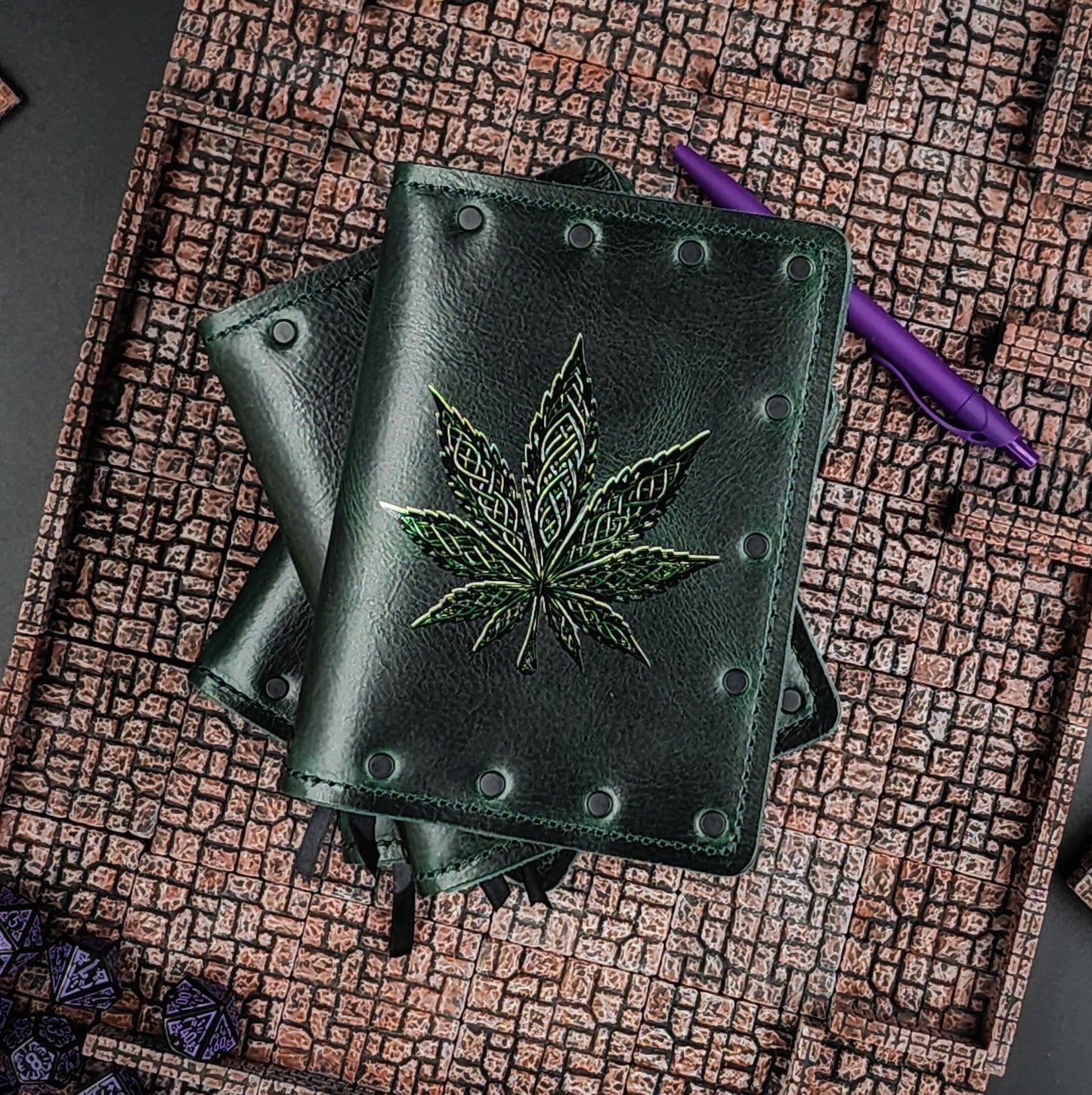 Grimbeards Leather Adventure Journal - Pocket A6