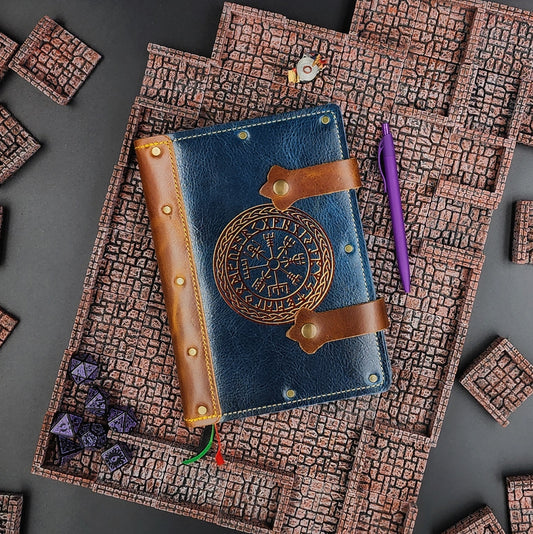 Grimbeards Leather Adventure Journal - Large A5