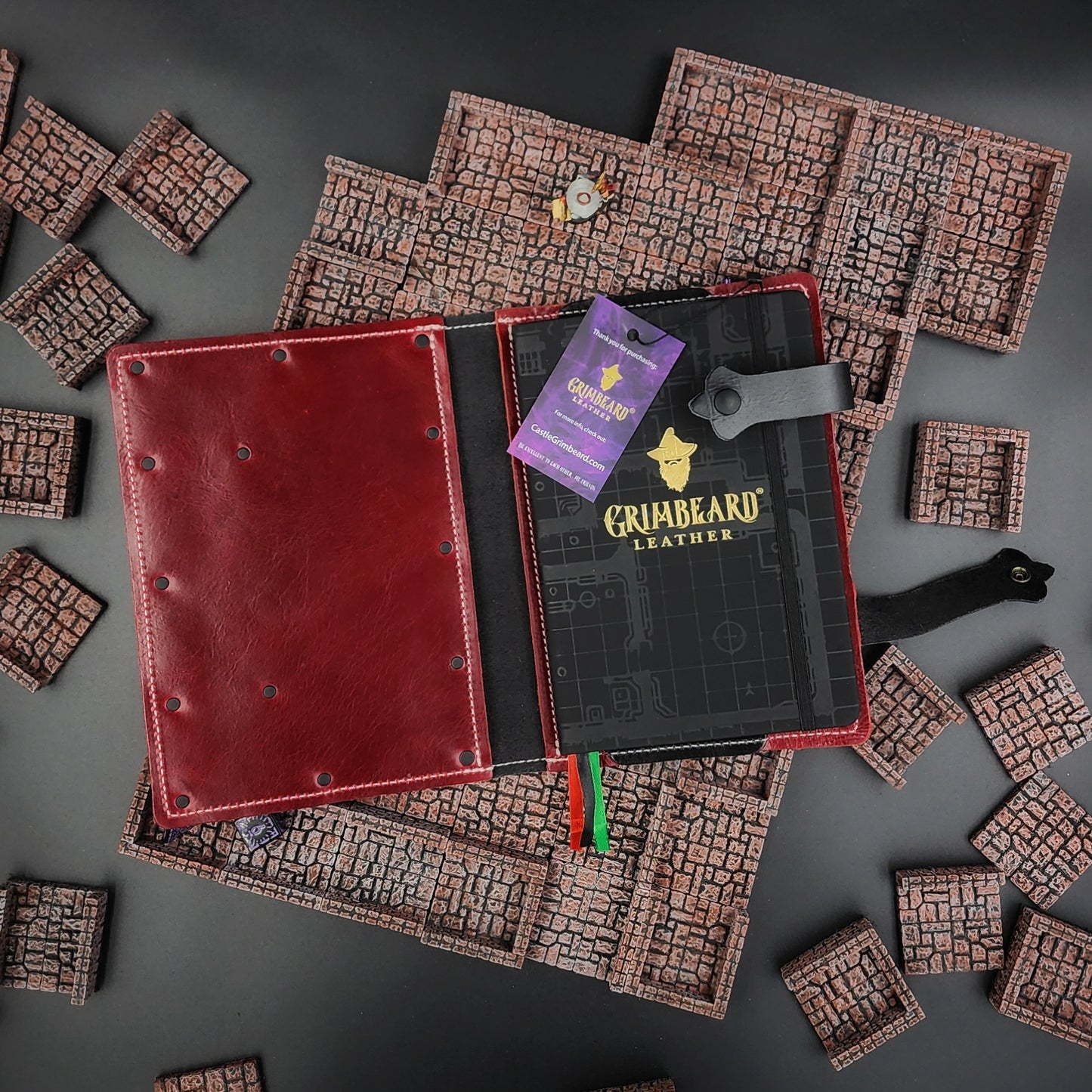 Grimbeard Leather Handcrafted Large A5 Adventure Journal Bulk Retail Packs