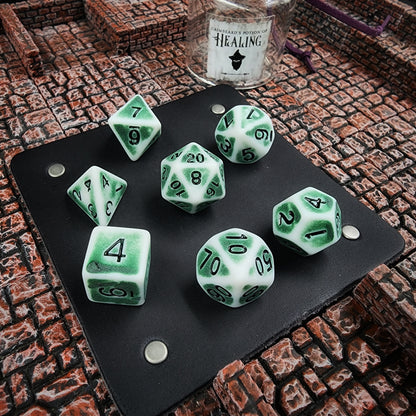 Grimbeard Leather Potion of Healing Glass Dice Vial Bulk Retail Packs