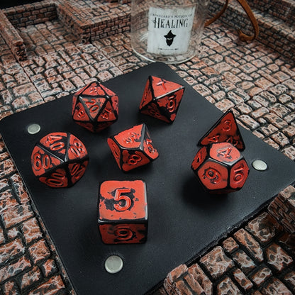 Grimbeard Leather Potion of Healing Glass Dice Vial Bulk Retail Packs