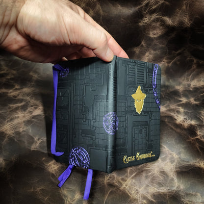 A6 Pocket Adventure Journal Refill Insert - Hardcover D&D Bullet Grid Notebook