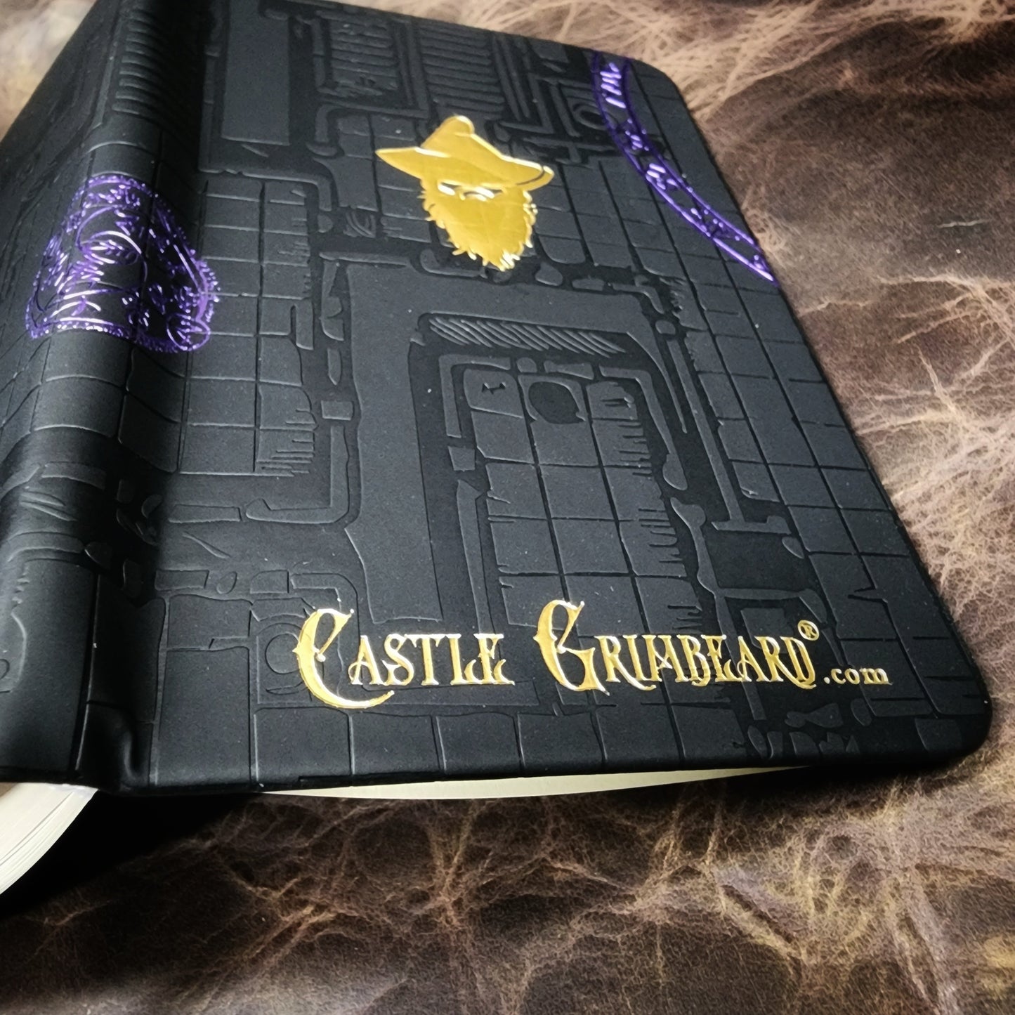 A6 Pocket Adventure Journal Refill Insert - Hardcover D&D Bullet Grid Notebook