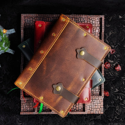 Grimbeard Leather Handcrafted Large A5 Adventure Journal Bulk Retail Packs