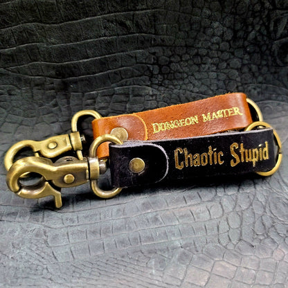Grimbeard Leather Hand-Gilded Wholesale Random Mystery Keychain