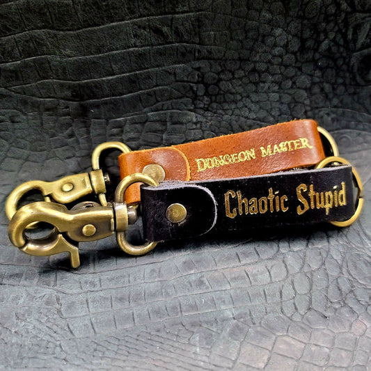 Grimbeard Leather Hand-Gilded Wholesale Random Mystery Keychain
