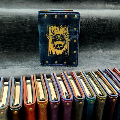 Beholder Custom Leather Pocket Journal (30-Day Lead)