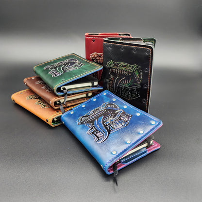 Grimbeard Leather Handcrafted Pocket Adventure Journal Bulk Retail Packs