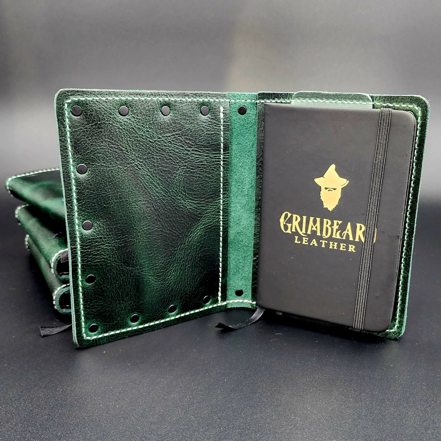 Grimbeard Leather Handcrafted Pocket Adventure Journal Bulk Retail Packs