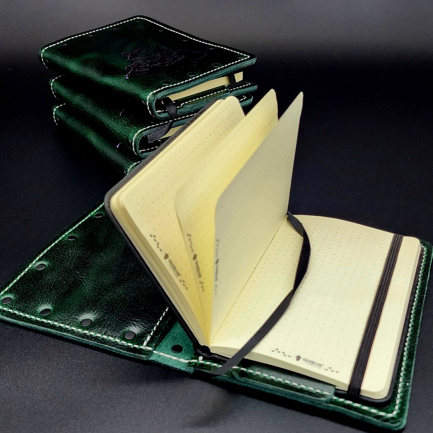 Grimbeard Leather Handcrafted Pocket Adventure Journal Bulk Retail Packs