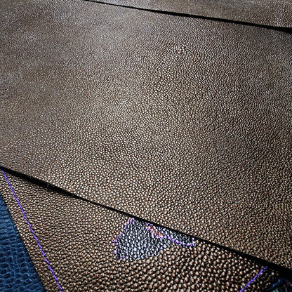Grimbeard Leather Handcrafted Limited Edition Textured Leather Playmat TCG & TTRPG Battle Mat