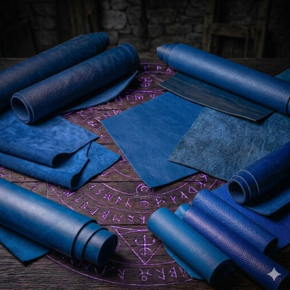 Grimbeard Leather Handcrafted 80s Wizard A5 Leather Adventure Journal