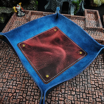 Leather Dice Rolling Tray